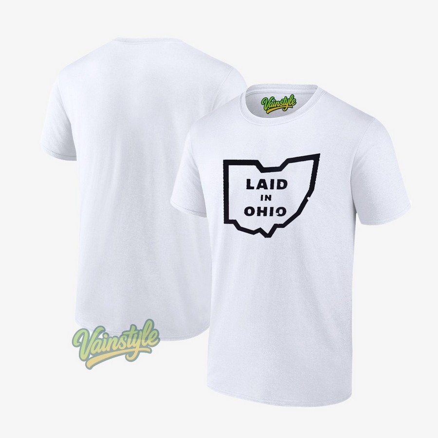 Laid in Ohio map T-Shirt Laid in Ohio map T-Shirt