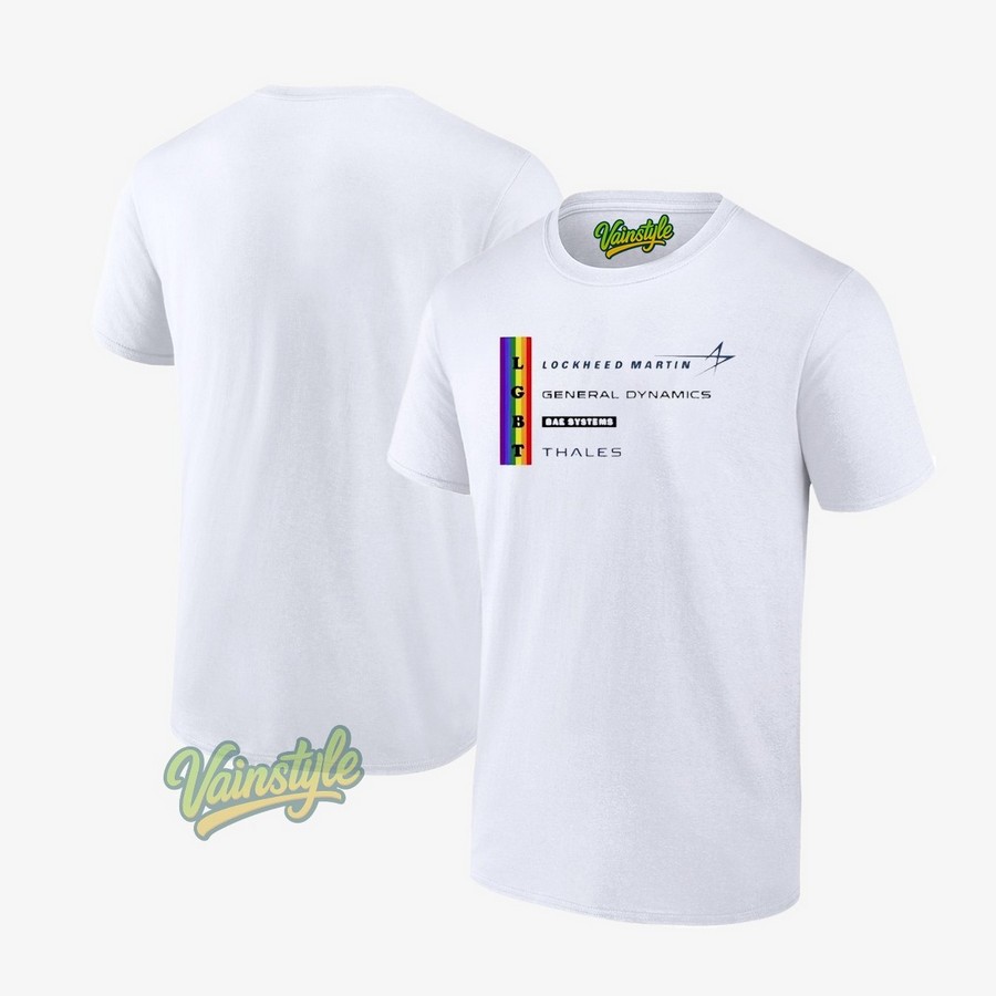 LGBT Lockheed Martin General Dynamics Bea Systems Thales T-Shirt LGBT Lockheed Martin General Dynamics Bea Systems Thales T-Shirt