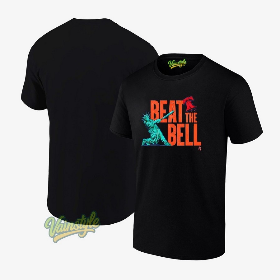 Liberty New York Beat The Bell Philadelphia T-Shirt Liberty New York Beat The Bell Philadelphia T-Shirt