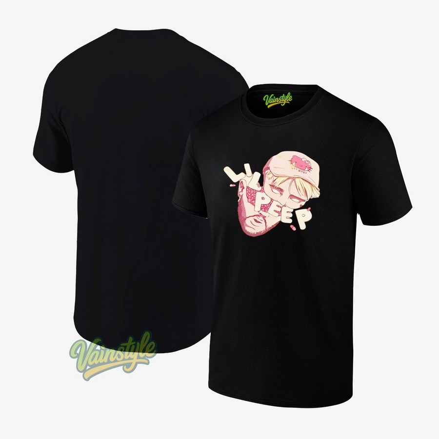 Lil peep crybaby hello kitty T-Shirt Lil peep crybaby hello kitty T-Shirt