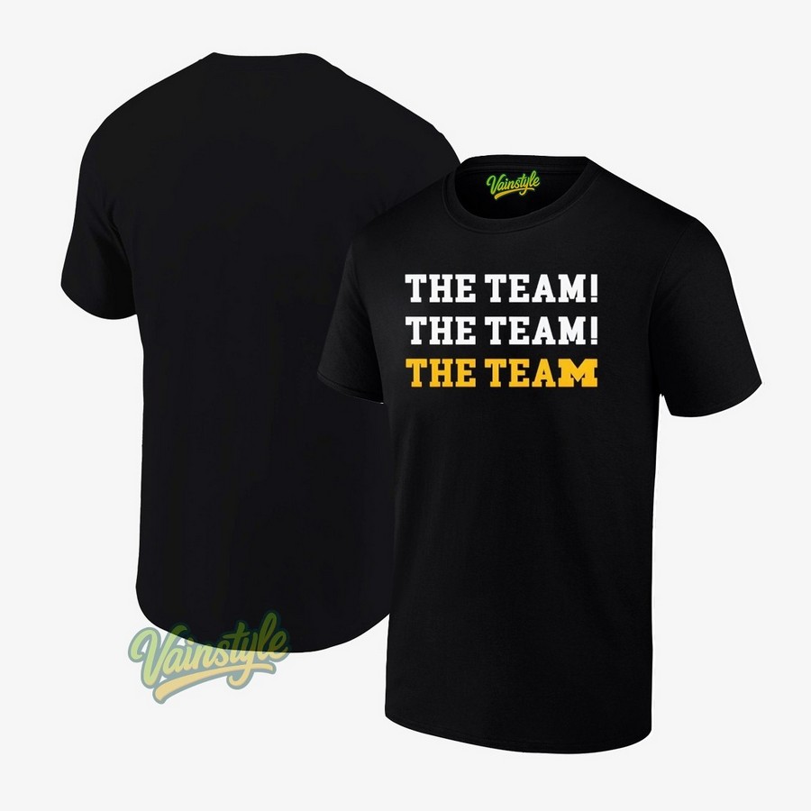 Michigan Wolverines The Team The Team The Team T-Shirt Michigan Wolverines The Team The Team The Team T-Shirt