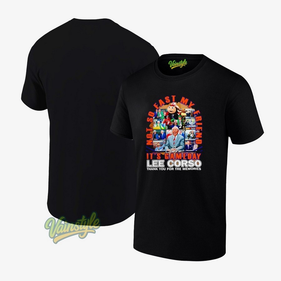 Ohio State Buckeyes Lee Corso It’s Game Day thank you for the memories T-Shirt Ohio State Buckeyes Lee Corso It’s Game Day thank you for the memories T-Shirt