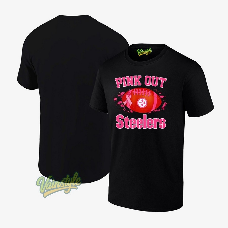 Pittsburgh Steelers Pink Out T-Shirt Pittsburgh Steelers Pink Out T-Shirt
