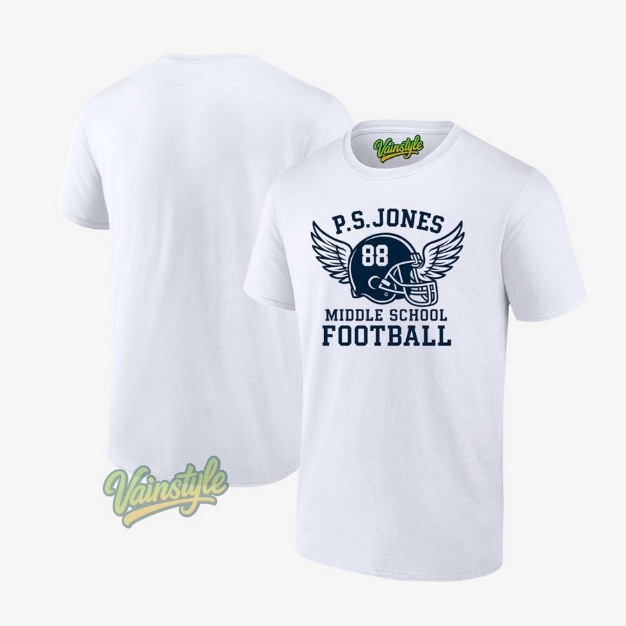 P.S. Jones Middle School Football T-Shirt P.S. Jones Middle School Football T-Shirt
