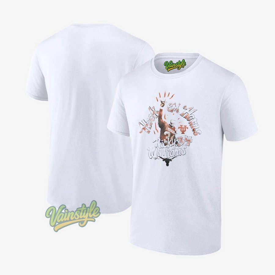 Ricky Williams Texas Longhorns mascot Hook em Horns roots of fight T-Shirt Ricky Williams Texas Longhorns mascot Hook em Horns roots of fight T-Shirt
