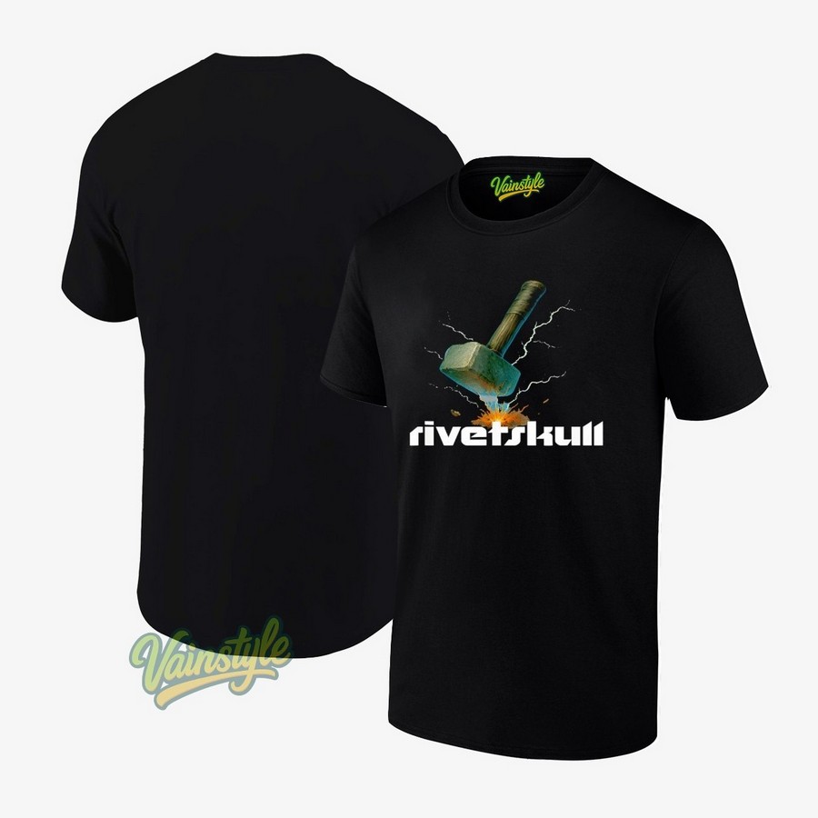 RivetSkull Ireland 2025 The Hammer Falls T-Shirt RivetSkull Ireland 2025 The Hammer Falls T-Shirt