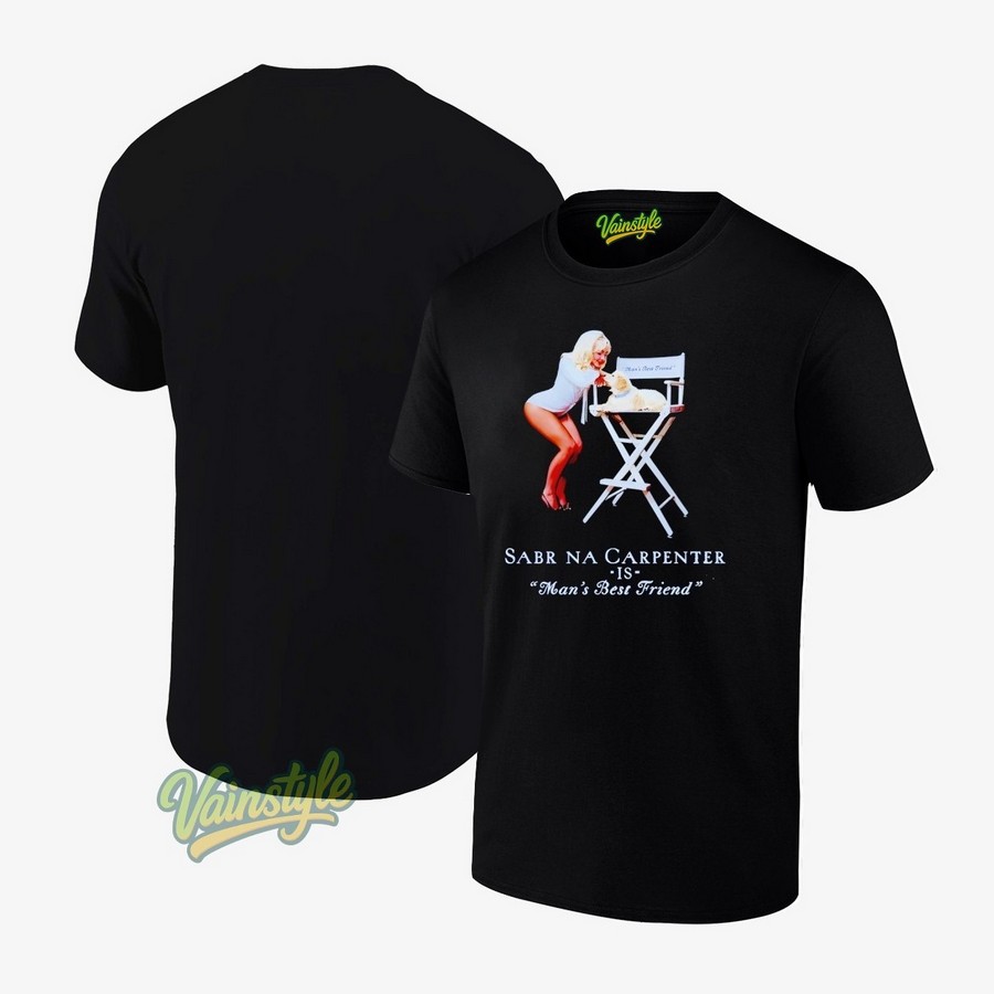 Sabrina Carpenter Man's Best Friend Tour 2025 T-Shirt Sabrina Carpenter Man's Best Friend Tour 2025 T-Shirt