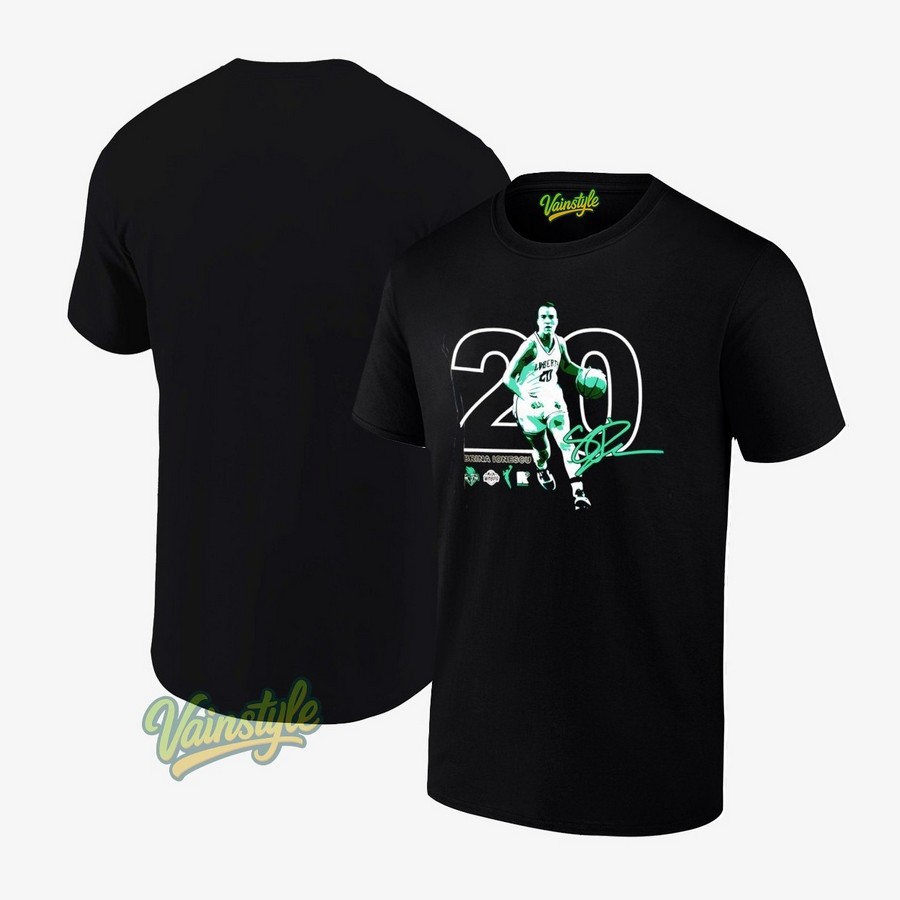 Sabrina Ionescu New York Liberty signature graphic T-Shirt Sabrina Ionescu New York Liberty signature graphic T-Shirt
