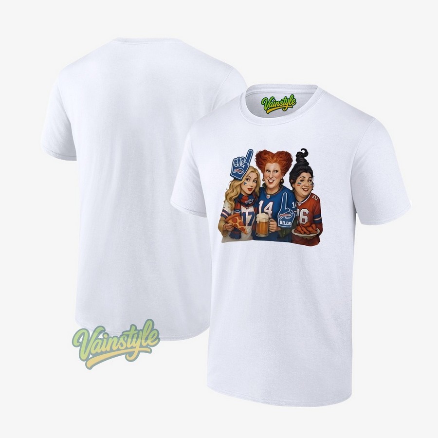 Sanderson Hocus Pocus Buffalo Bills football x Halloween T-Shirt Sanderson Hocus Pocus Buffalo Bills football x Halloween T-Shirt