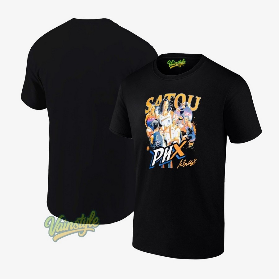 Satou Sabally Phoenix Mercury basketball signature T-Shirt Satou Sabally Phoenix Mercury basketball signature T-Shirt