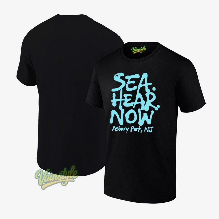 Sea Hear Now Tour Events Asbury Park NJ T-Shirt Sea Hear Now Tour Events Asbury Park NJ T-Shirt
