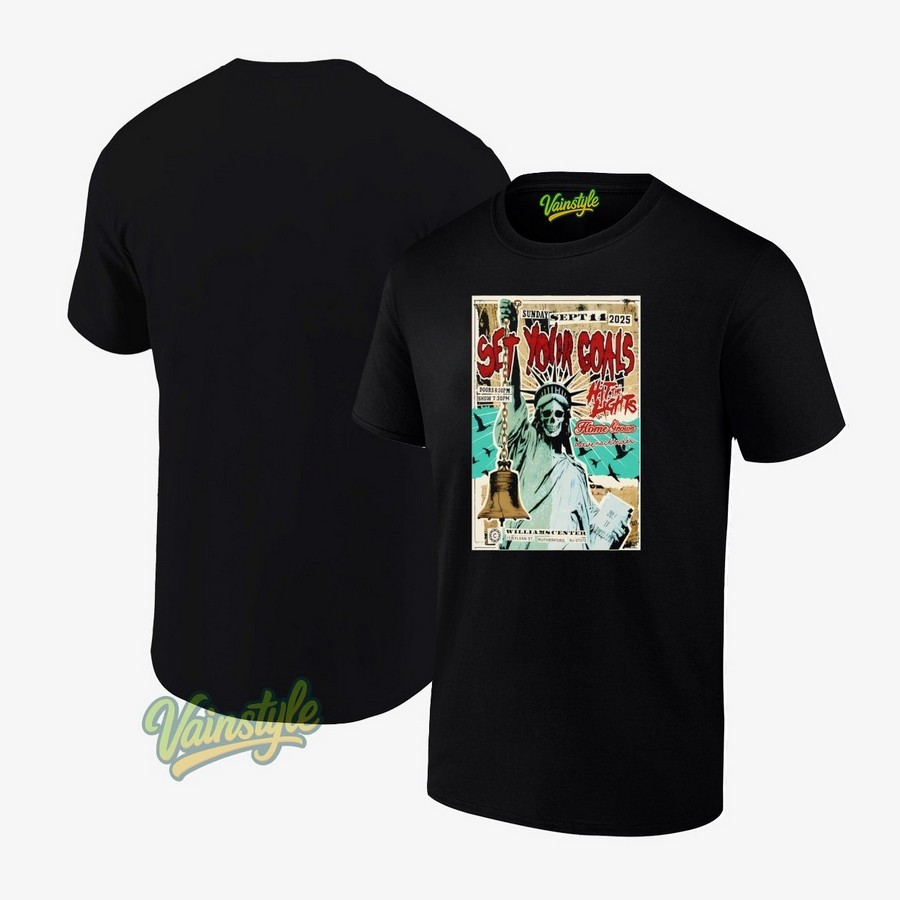 Set Your Goals In Rutherford NJ Sept 14 2025 Poster T-Shirt Set Your Goals In Rutherford NJ Sept 14 2025 Poster T-Shirt