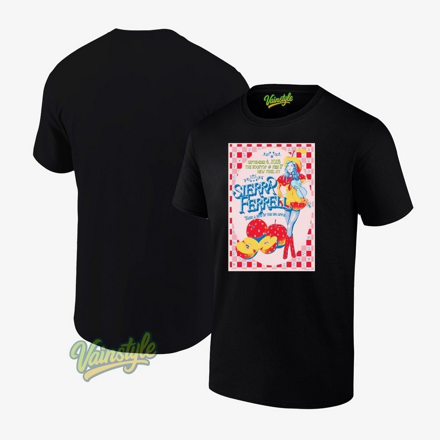 Sierra Ferrell 9 6 2025 The Rooftop At Pier 17 In New York NY Poster T-Shirt Sierra Ferrell 9 6 2025 The Rooftop At Pier 17 In New York NY Poster T-Shirt