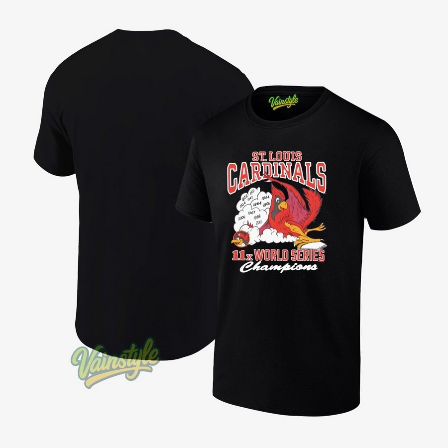 St. Louis Cardinals 11X World Series Champions T-Shirt St. Louis Cardinals 11X World Series Champions T-Shirt
