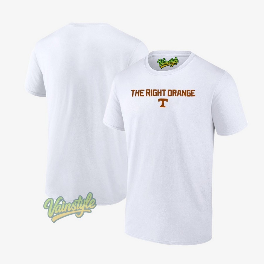 The right orange Tennessee Volunteers logo T-Shirt The right orange Tennessee Volunteers logo T-Shirt