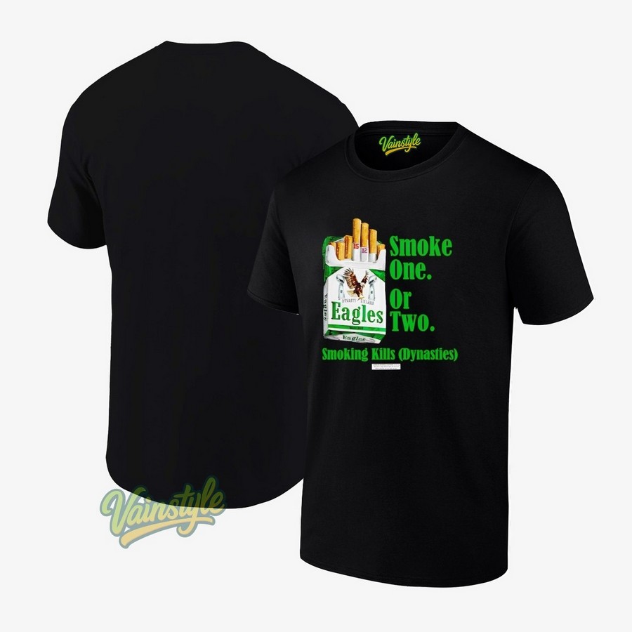 The Smoking Kills Dynasties Birds smoke one or two T-Shirt The Smoking Kills Dynasties Birds smoke one or two T-Shirt