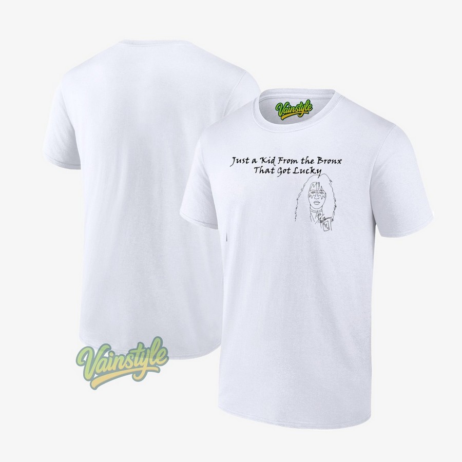 Ace Frehley Face Graphic T-Shirt Ace Frehley Face Graphic T-Shirt