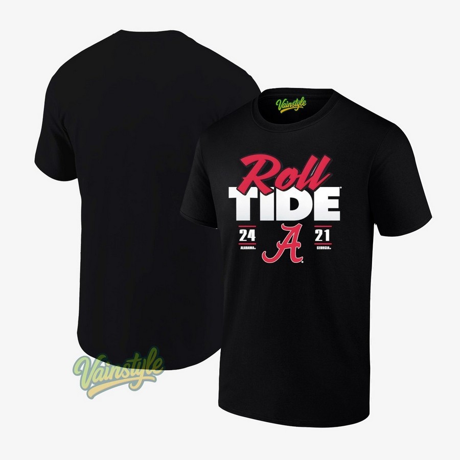 Alabama Crimson Tide Vs Georgia Bulldogs 2025 Football T-Shirt Alabama Crimson Tide Vs Georgia Bulldogs 2025 Football T-Shirt