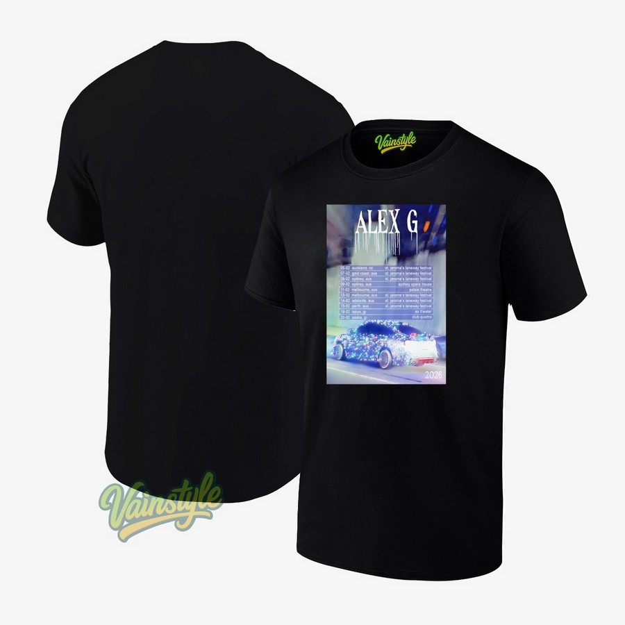 Alex G February 2026 Show Poster T-Shirt Alex G February 2026 Show Poster T-Shirt