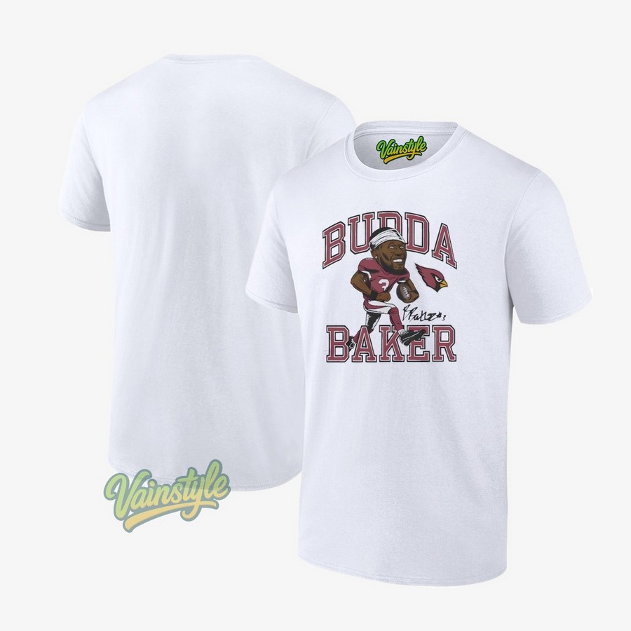 Arizona Cardinals Budda Baker Nfl Football Signature T-Shirt Arizona Cardinals Budda Baker Nfl Football Signature T-Shirt