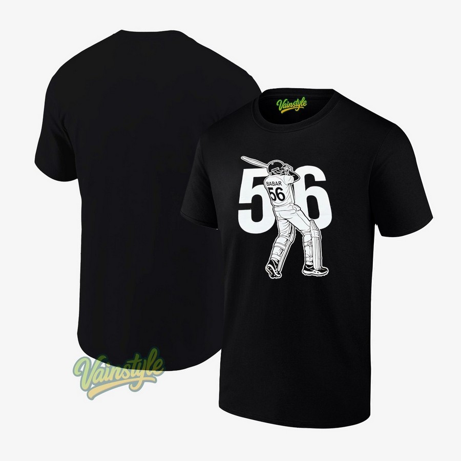 Babar Azam 56 Pakistan National Cricket Team T-Shirt Babar Azam 56 Pakistan National Cricket Team T-Shirt