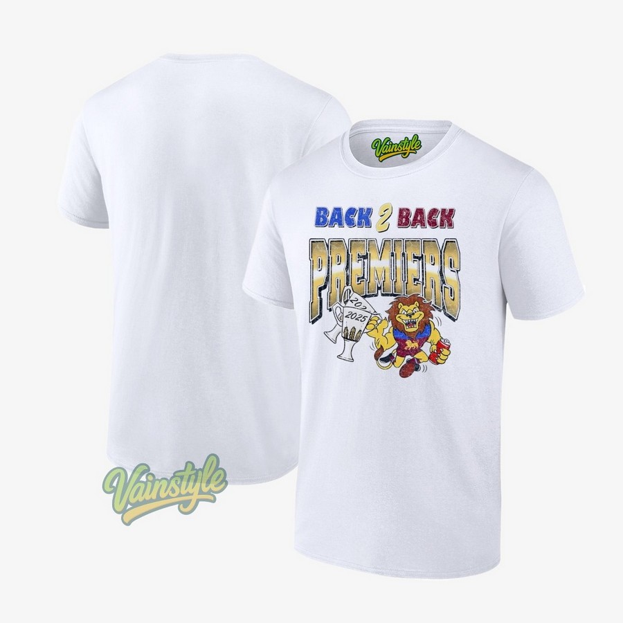Back 2 Back Detroit Lions On The Run 24-25 T-Shirt Back 2 Back Detroit Lions On The Run 24-25 T-Shirt