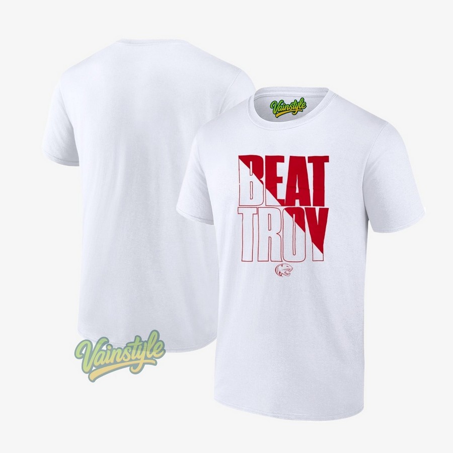 Beat Troy South Alabama Jaguars Logo T-Shirt Beat Troy South Alabama Jaguars Logo T-Shirt