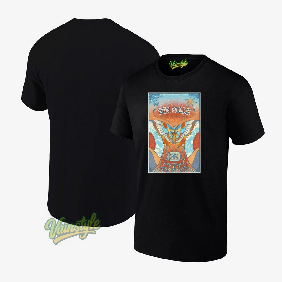 Ben Folds Oct 10 2025 Asheville Symphony At The Thomas Wolfe Auditorium Asheville Nc Poster T-Shirt Ben Folds Oct 10 2025 Asheville Symphony At The Thomas Wolfe Auditorium Asheville Nc Poster T-Shirt