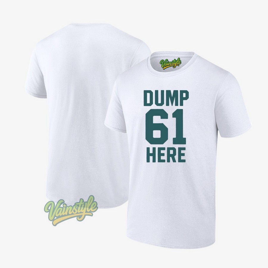 Big Dumper Cal Raleigh's 61 Dump Here Seattle Mariners T-Shirt Big Dumper Cal Raleigh's 61 Dump Here Seattle Mariners T-Shirt