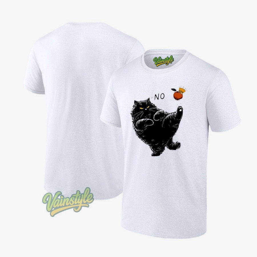 Black Cat No Trump Orange King T-Shirt Black Cat No Trump Orange King T-Shirt