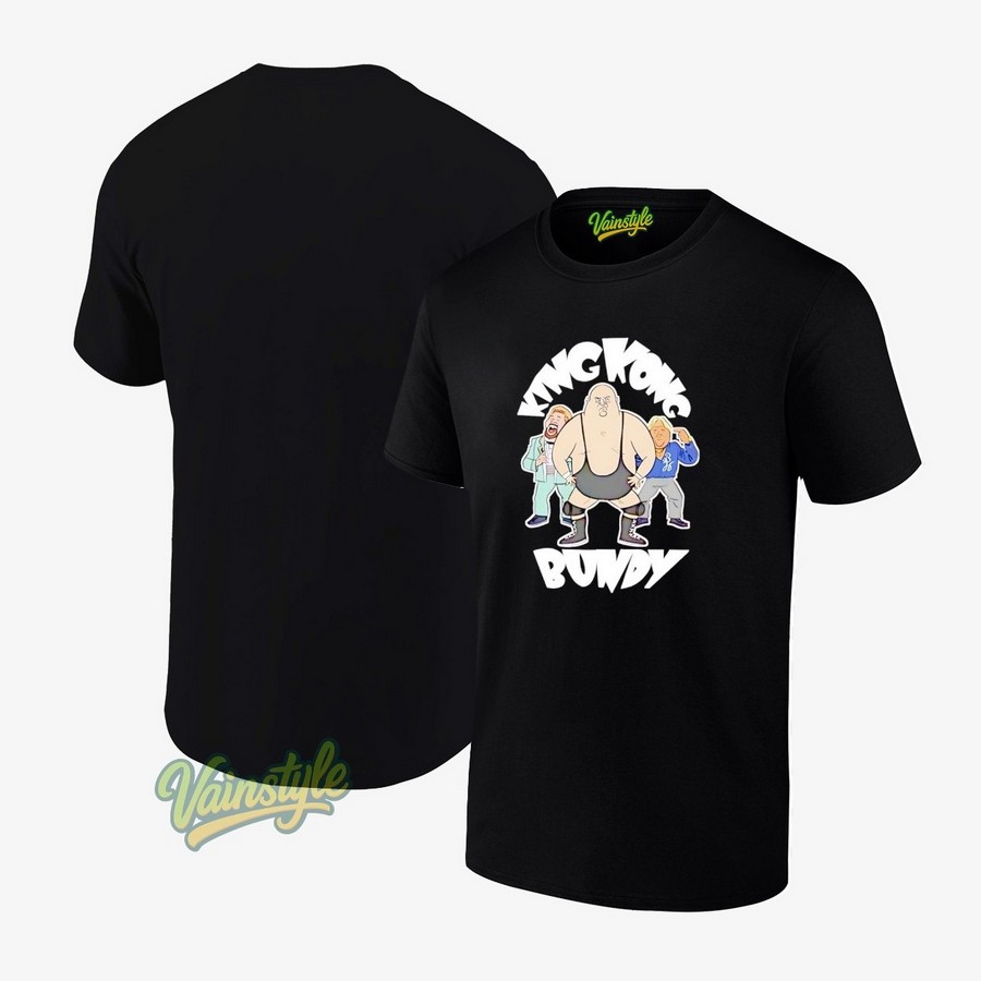 Bobby Heenan King Kong Bundy T-Shirt Bobby Heenan King Kong Bundy T-Shirt