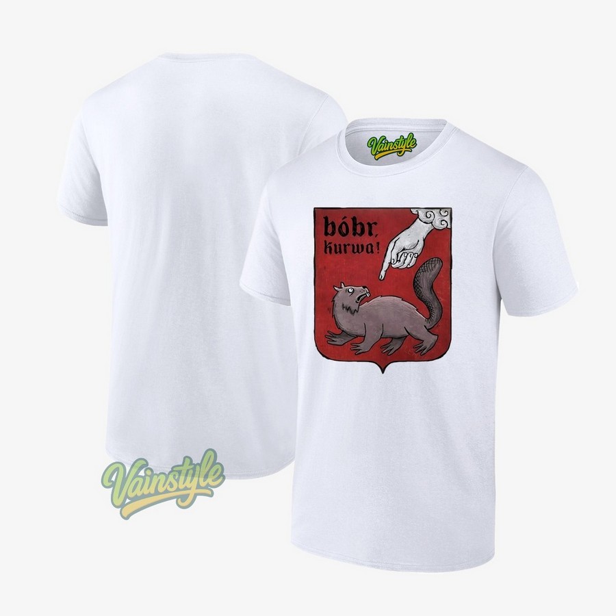 Bobr Kurwa Retro T-Shirt Bobr Kurwa Retro T-Shirt