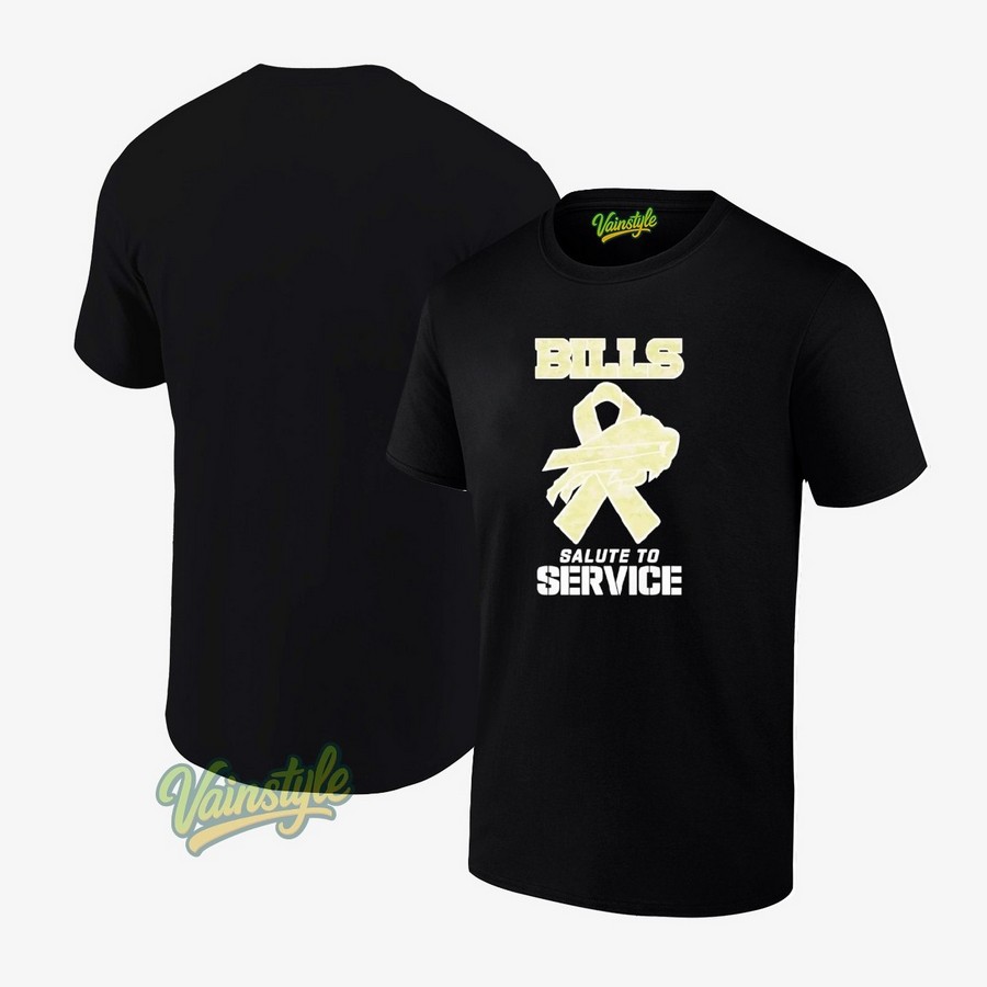 Buffalo Bills Football Salute To Service T-Shirt