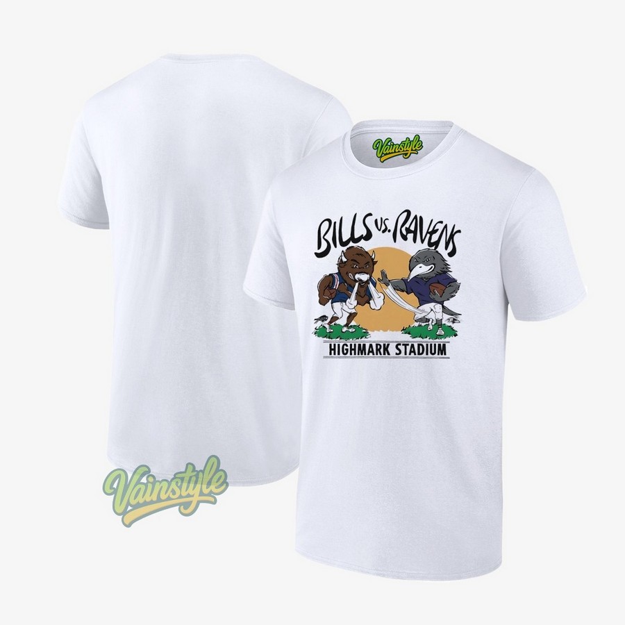 Buffalo Bills Vs Baltimore Ravens Highmark Stadium T-Shirt Buffalo Bills Vs Baltimore Ravens Highmark Stadium T-Shirt