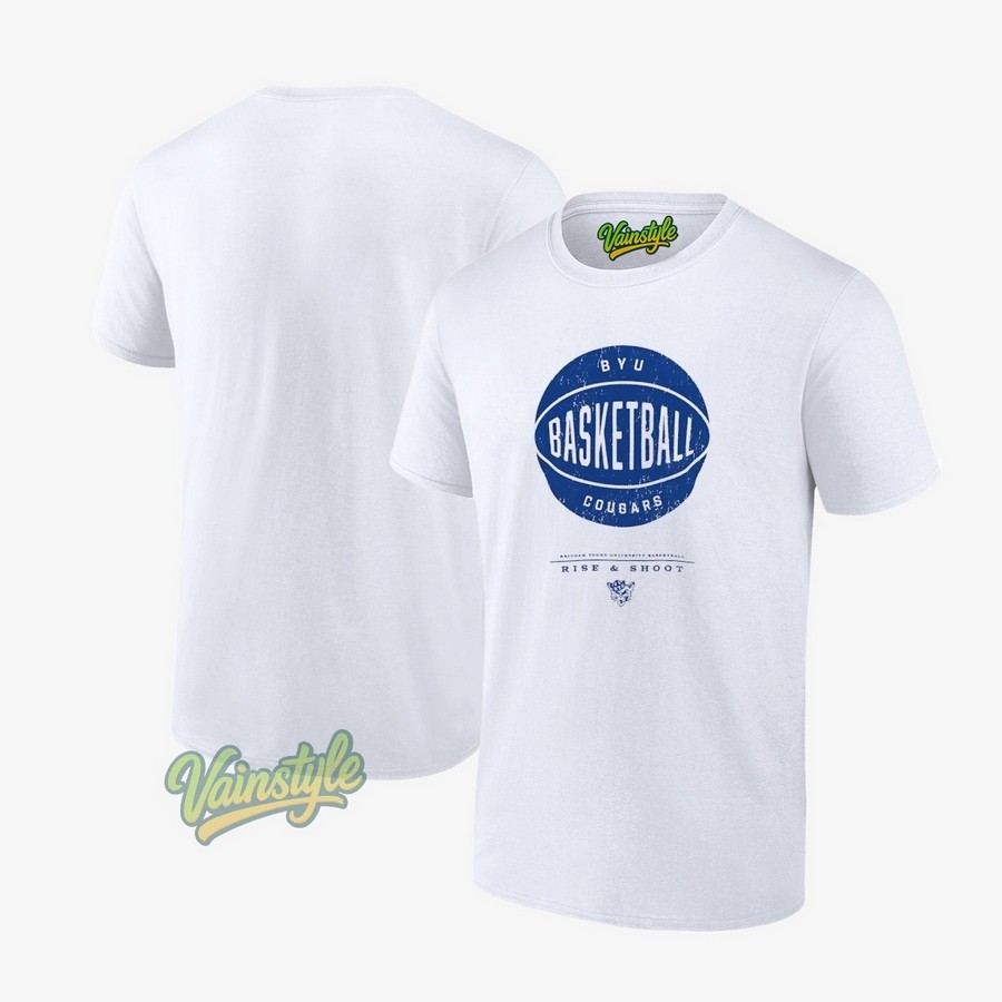 Byu Cougars University Basketball T-Shirt
