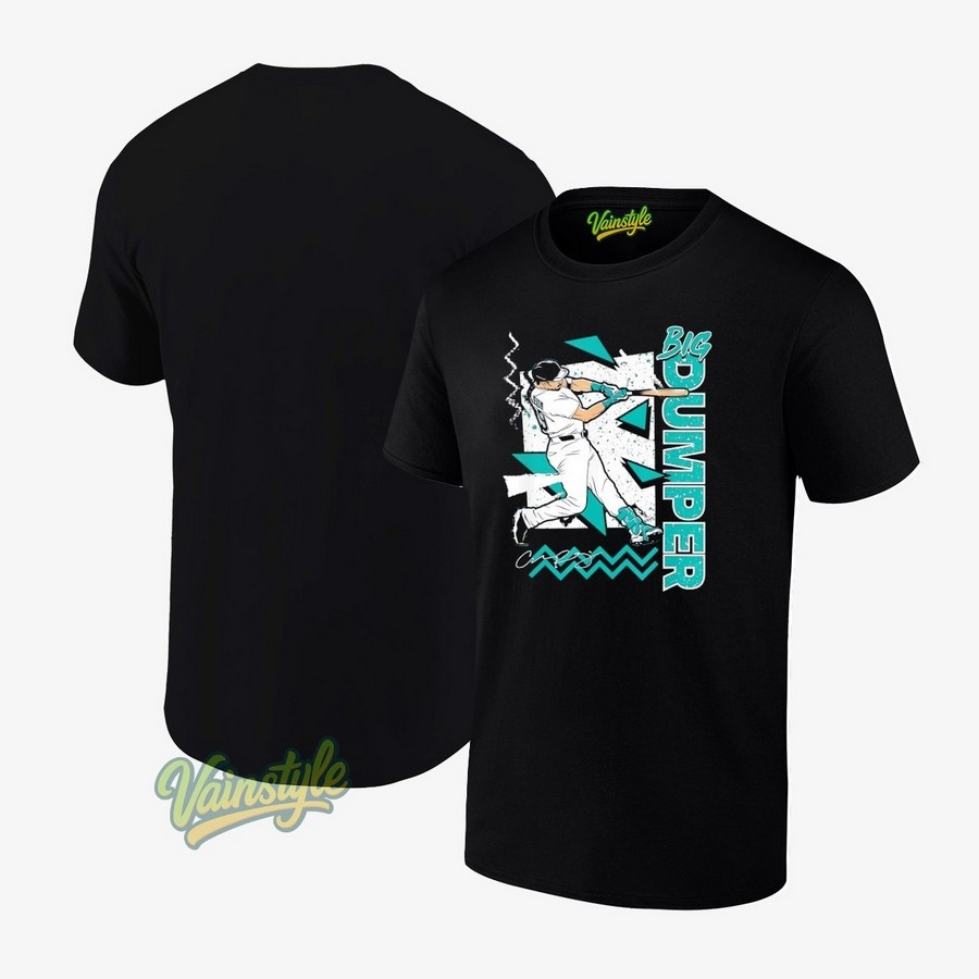 Cal Raleigh Big Dumper Seattle Mariners Baseball Signature T-Shirt Cal Raleigh Big Dumper Seattle Mariners Baseball Signature T-Shirt