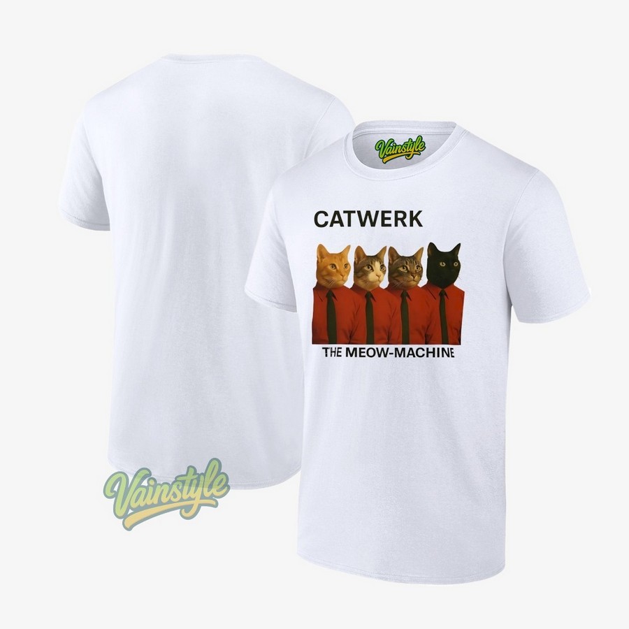 Catwerk The Meow-Machine T-Shirt Catwerk The Meow-Machine T-Shirt