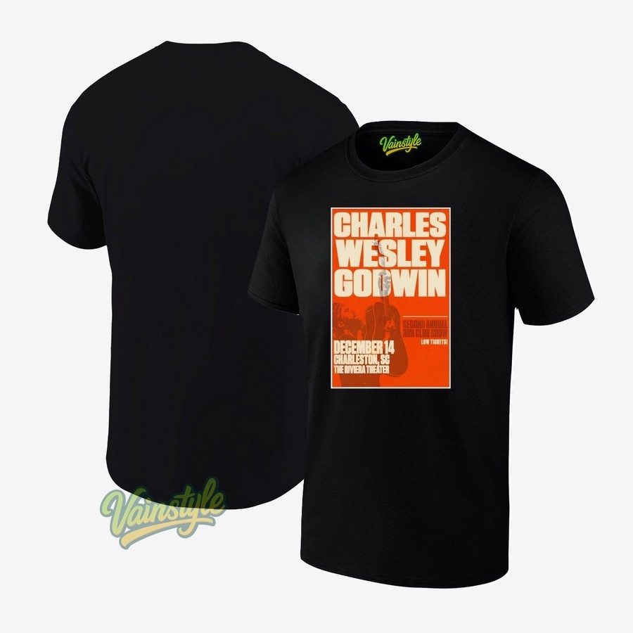 Charles Wesley Godwin Tour December 14 2025 The Riviera Theater Poster T-Shirt Charles Wesley Godwin Tour December 14 2025 The Riviera Theater Poster T-Shirt