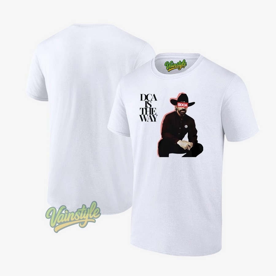 Chuck Norris Dca Is The Way T-Shirt Chuck Norris Dca Is The Way T-Shirt