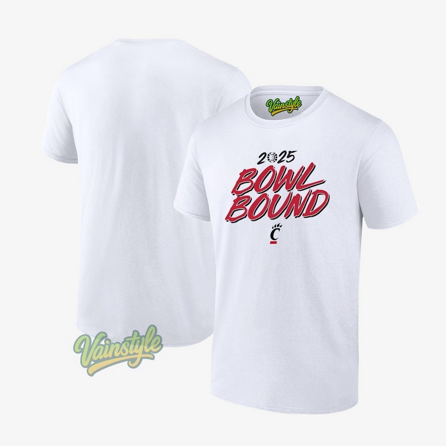 Cincinnati Bearcats Bowl Bound 2025 T-Shirt