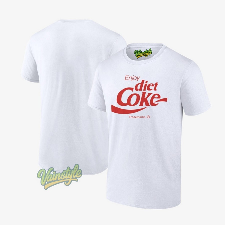 Coca-Cola Enjoy Diet Coke Trademarks T-Shirt Coca-Cola Enjoy Diet Coke Trademarks T-Shirt