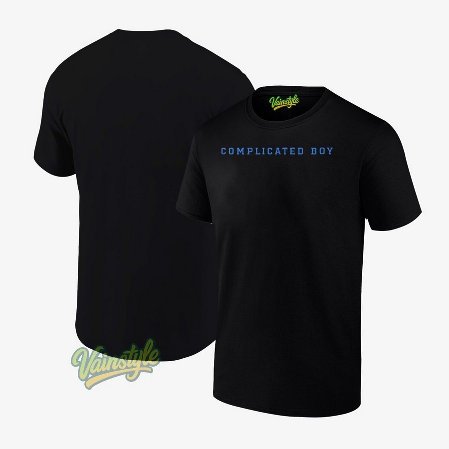 Complicated Bοy Text T-Shirt