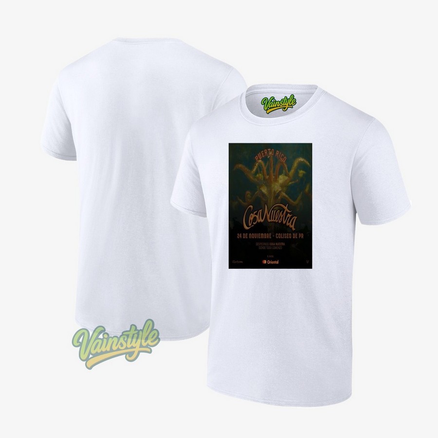 Cosa Nuestra Nov 24 2025 Coliseo De Pr Poster T-Shirt Cosa Nuestra Nov 24 2025 Coliseo De Pr Poster T-Shirt