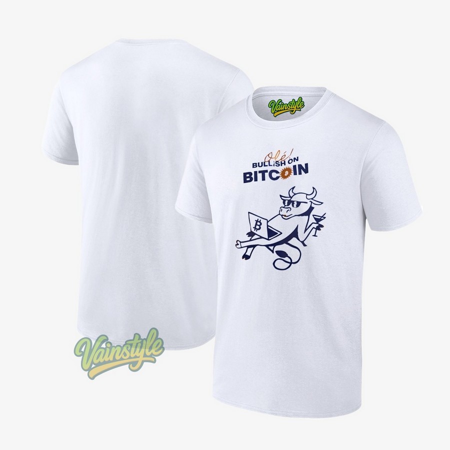 Cow Ole Bullish On Bitcoin T-Shirt