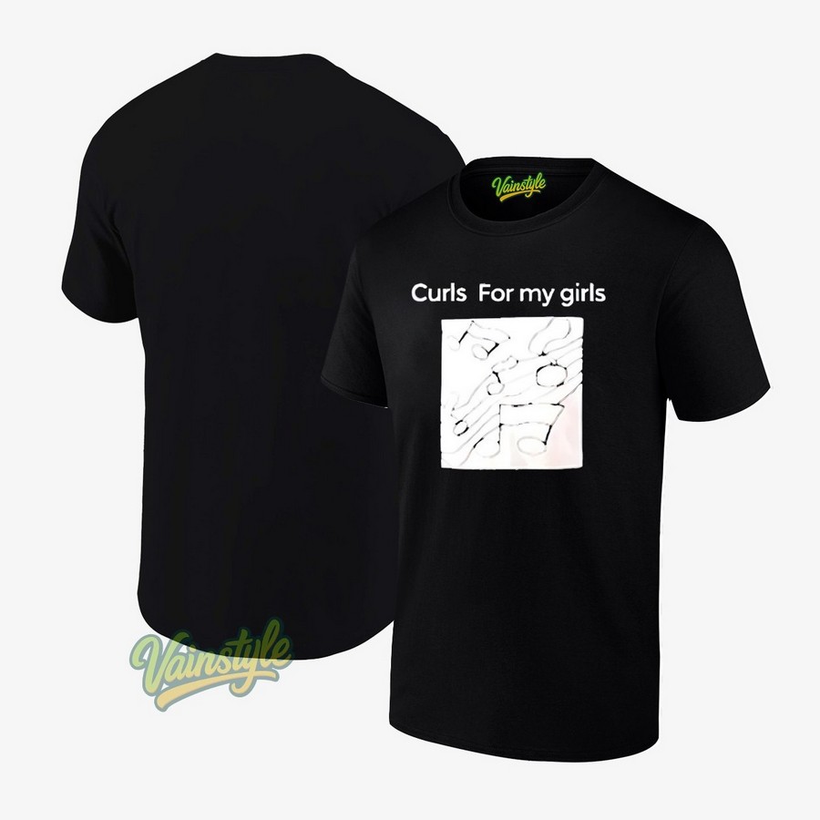 Curls Of My Girls Musical Note T-Shirt