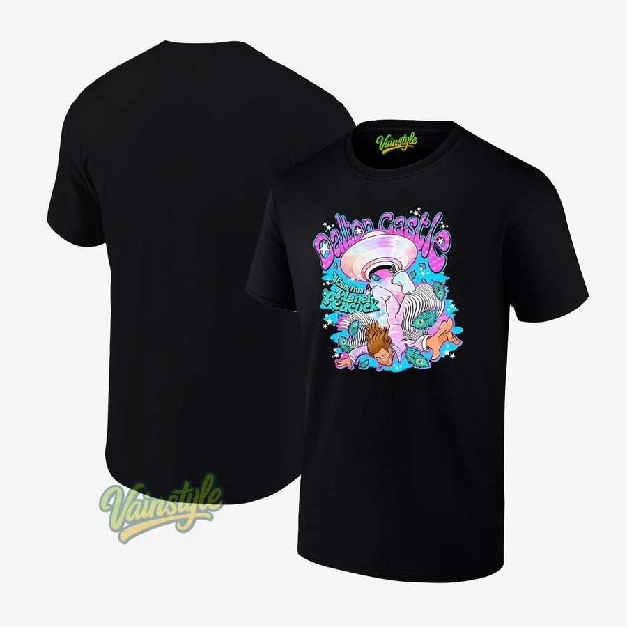 Dalton Castle Ufo It Came From Planet Peacock T-Shirt