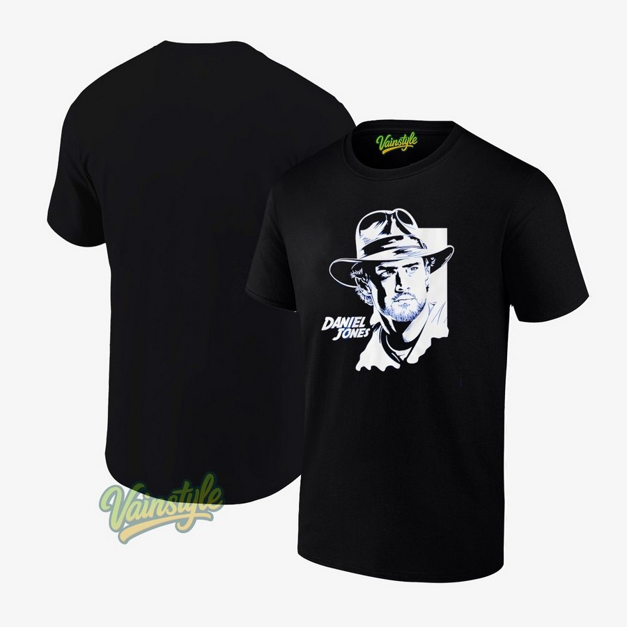 Daniel Jones Indianapolis Colts Football T-Shirt Daniel Jones Indianapolis Colts Football T-Shirt