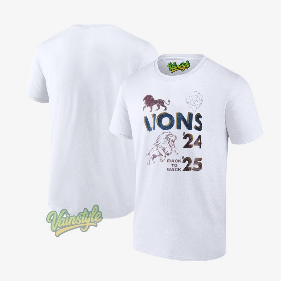 Detroit Lions The Pride Of Brisbane Back To Back T-Shirt Detroit Lions The Pride Of Brisbane Back To Back T-Shirt