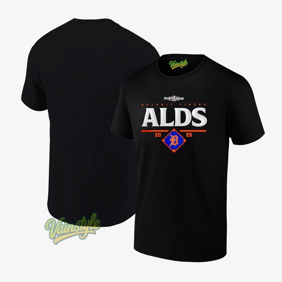 Detroit Tigers Mlb American League Division Series 2025 T-Shirt Detroit Tigers Mlb American League Division Series 2025 T-Shirt