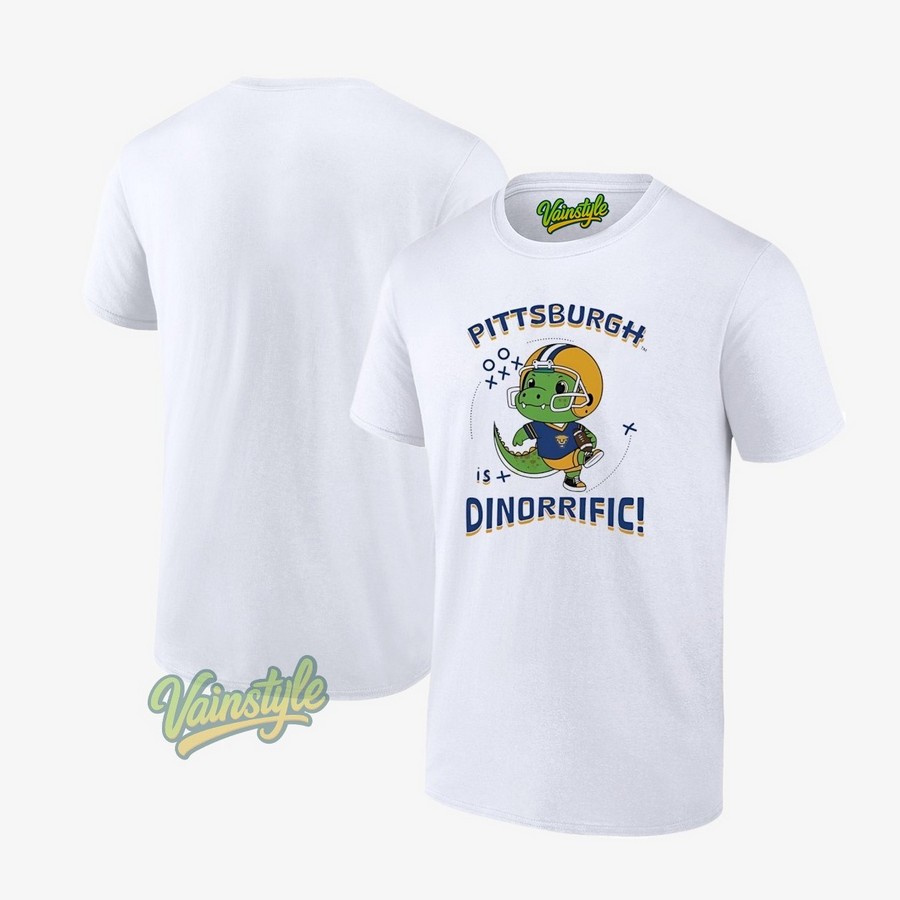 Dinorriffic Pittsburgh Panthers Football T-Shirt Dinorriffic Pittsburgh Panthers Football T-Shirt